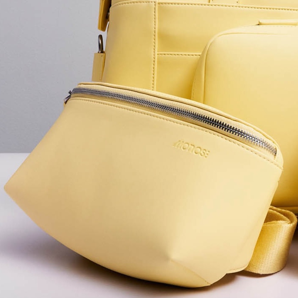 Rate Find - Monos Yellow Vegan Leather Crossbody Belt Bag